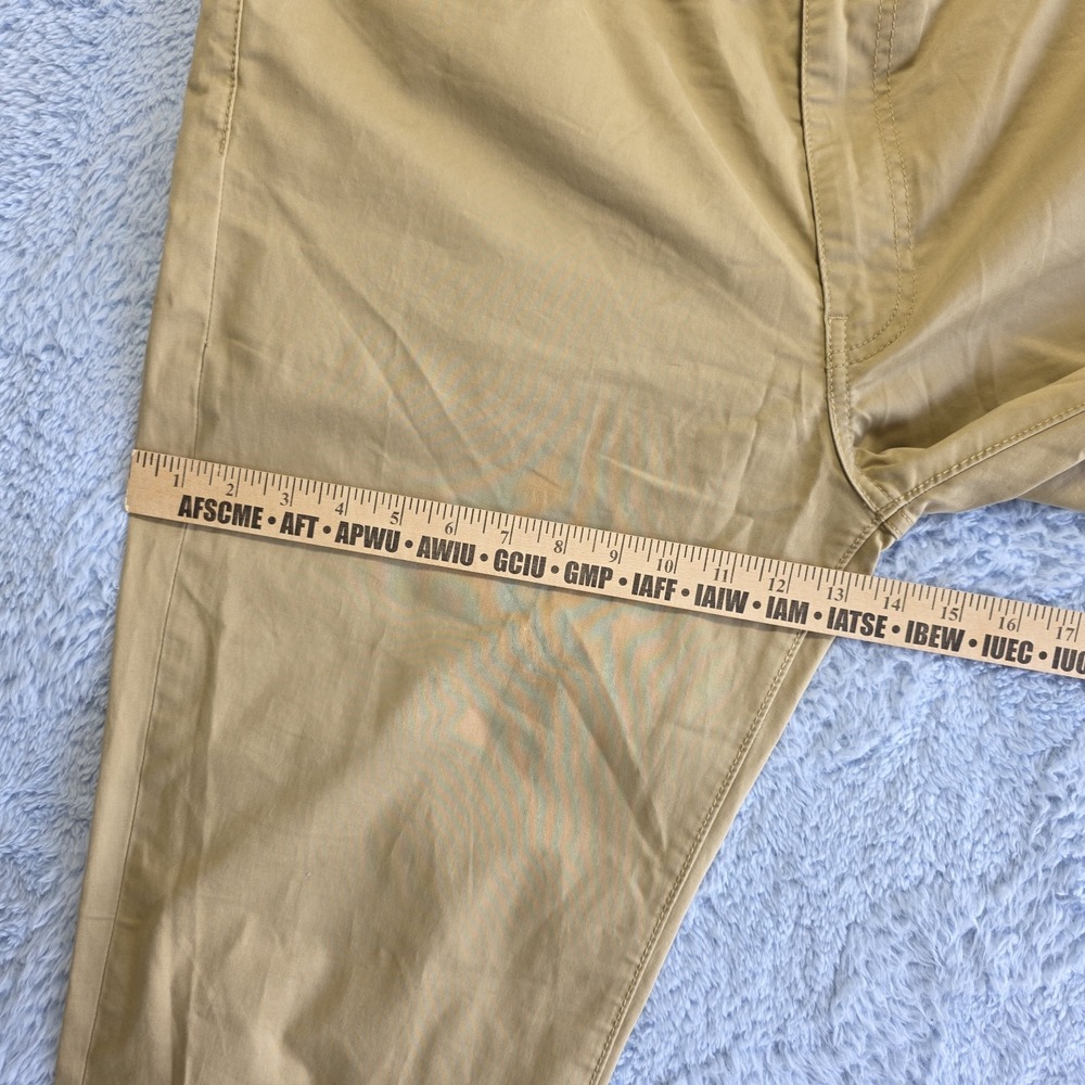Levi's 511 Big E Slim Fit Men's Jeans 40x32 Khaki Tan Stretch Casual Pants - Picture 8 of 13